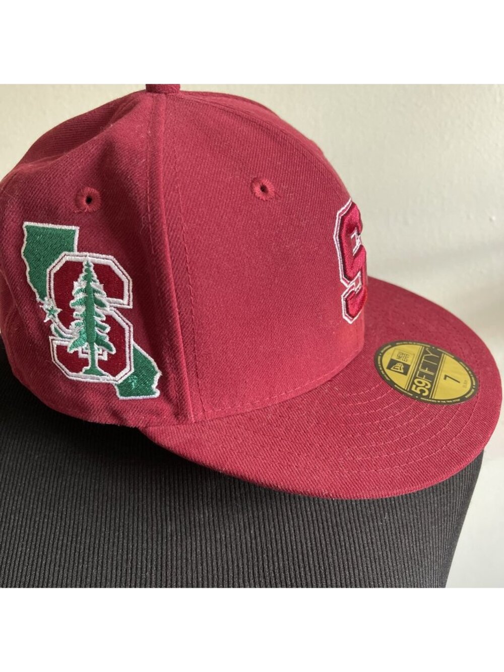 Stanford Cardinals New Era 59FIFTY Fitted Baseball Cap  Size 7 NA New